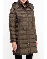 Женский коричневый пуховик от Fontana 2.0