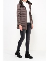 Женский коричневый пуховик от Hetregó