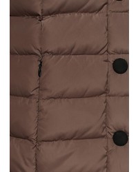 Женский коричневый пуховик от Lawine