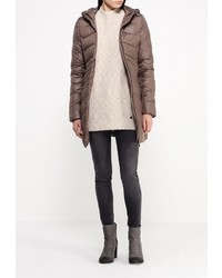 Женский коричневый пуховик от Motivi