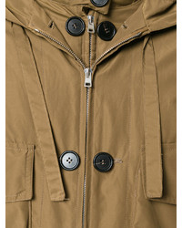 Женский коричневый пуховик от Marni