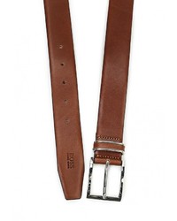 Мужской коричневый ремень от BOSS