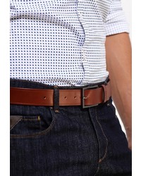 Мужской коричневый ремень от Hugo