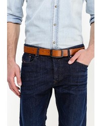 Мужской коричневый ремень от Jack &amp; Jones