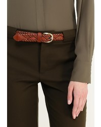 Женский коричневый ремень от Jennyfer