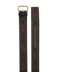 Мужской коричневый ремень от Moschino