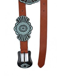 Женский коричневый ремень от Mango