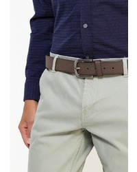 Мужской коричневый ремень от Piazza Italia