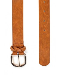 Женский коричневый ремень от Pieces