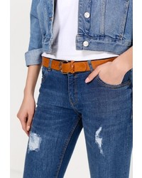 Женский коричневый ремень от Pieces