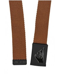 Мужской коричневый ремень от Quiksilver