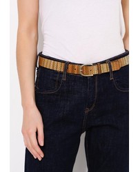 Женский коричневый ремень от Sisley