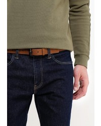 Мужской коричневый ремень от Topman