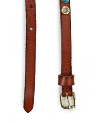 Женский коричневый ремень от Topshop