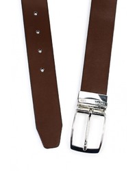 Мужской коричневый ремень от Tru Trussardi