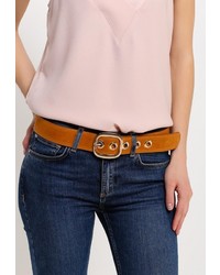 Женский коричневый ремень от Спартак