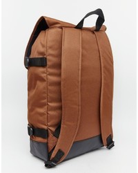 Мужской коричневый рюкзак из плотной ткани от Asos