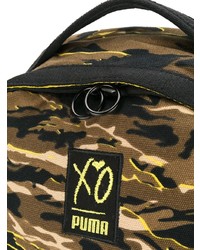 Мужской коричневый рюкзак с камуфляжным принтом от Puma