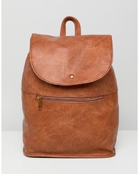 Женский коричневый рюкзак от ASOS DESIGN
