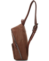 Женский коричневый рюкзак от Stella McCartney