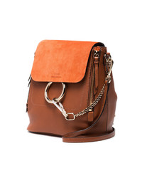 Женский коричневый рюкзак от Chloé
