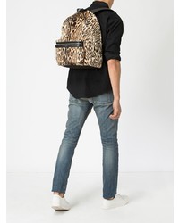 Мужской коричневый рюкзак от Saint Laurent