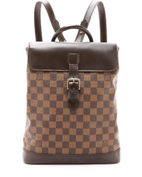 Женский коричневый рюкзак от Louis Vuitton