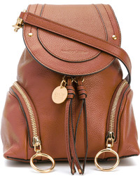 Женский коричневый рюкзак от See by Chloe