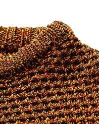 Мужской коричневый свитер с круглым вырезом от Loewe