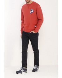 Мужской коричневый свитер с круглым вырезом от Penfield