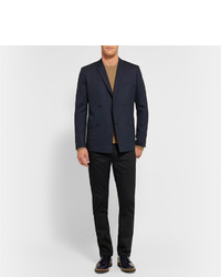 Мужской коричневый свитер с круглым вырезом от Theory