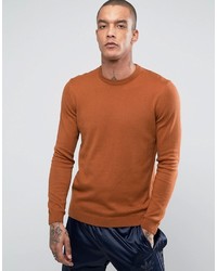 Мужской коричневый свитер от Asos