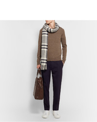 Мужской коричневый свитер от Acne Studios