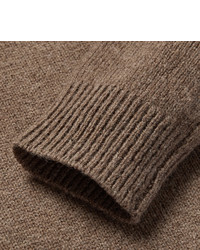 Мужской коричневый свитер от Acne Studios