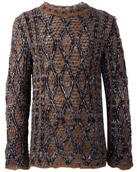 Мужской коричневый свитер от Ports 1961