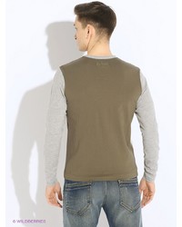 Мужской коричневый свитер от Von Dutch
