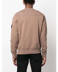 Мужской коричневый свитшот от Calvin Klein Jeans