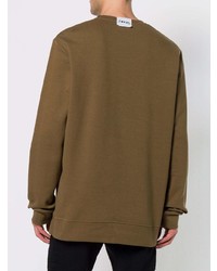 Мужской коричневый свитшот от Lost & Found Rooms