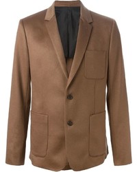 Мужской коричневый хлопковый пиджак от Ami