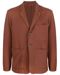 Мужской коричневый хлопковый пиджак от Barena