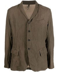 Мужской коричневый хлопковый пиджак от Masnada
