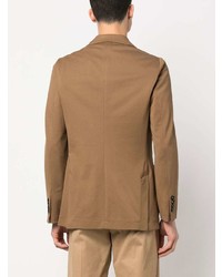 Мужской коричневый хлопковый пиджак от Circolo 1901