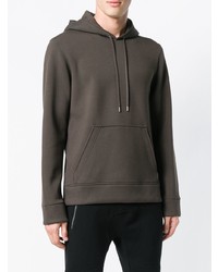 Мужской коричневый худи от Neil Barrett