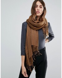 Женский коричневый шарф от Vero Moda