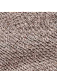 Мужской коричневый шерстяной галстук от Thom Sweeney