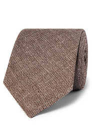Мужской коричневый шерстяной галстук от Kingsman