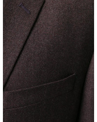 Мужской коричневый шерстяной пиджак от Paul Smith