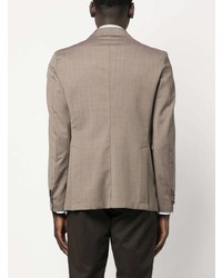 Мужской коричневый шерстяной пиджак от Barena