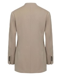 Мужской коричневый шерстяной пиджак от Shanghai Tang