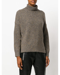 Женский коричневый шерстяной свитер от Vanessa Bruno